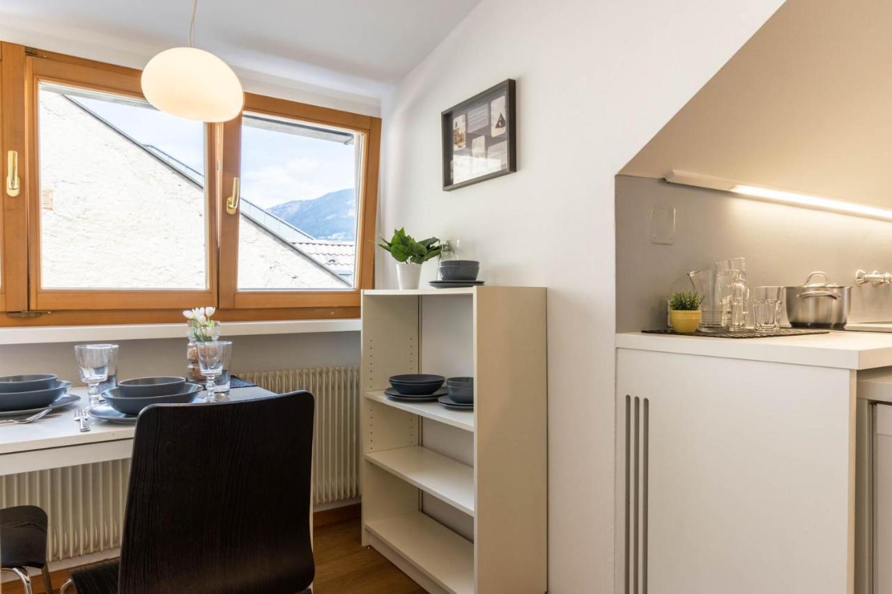 Central Attic - City View Brunico Exterior foto