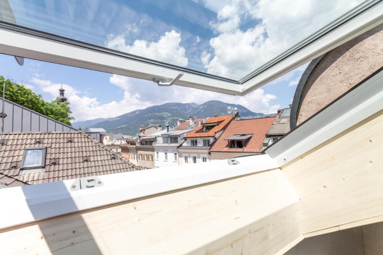 Central Attic - City View Brunico Exterior foto